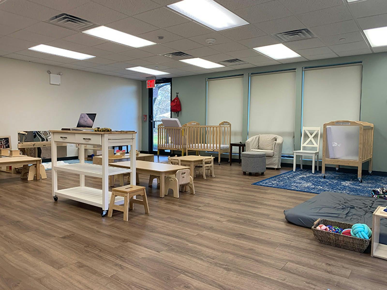 Our space for infants and toddlers.